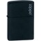 Zippo 2024 Zippo Black Matte W/Logo Logo ZIP-218ZL - alternate 1